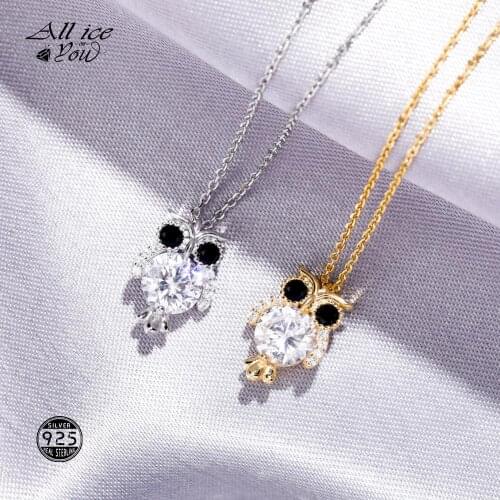 ALLICEONYOU 925 Sterling Silver High Quality Iced Out Cubic Zirconia Cute Puppy Pendant Hip Hop Fashion Jewelry Elegant Gift