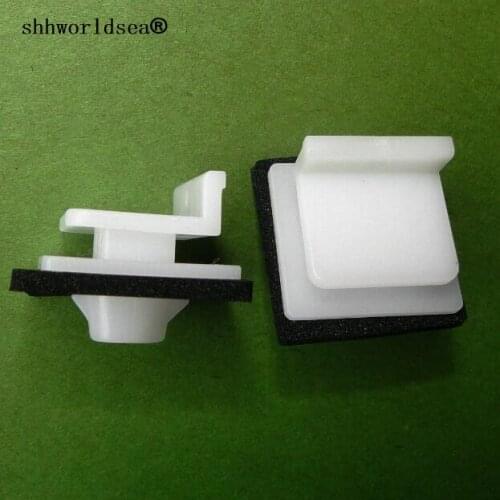 Shhworldsea auto clip and fasteners Rocker Panel Protective Panel Scuff Panel Retaining Clip for Honda 91514-SAA-003