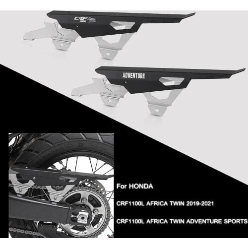 For HONDA CRF 1100L CRF1100L AFRICA TWIN ADVENTURE SPORTS 2019 2020 2021 Motorcycle Belt Sprocket Chain Guard Cover Protector