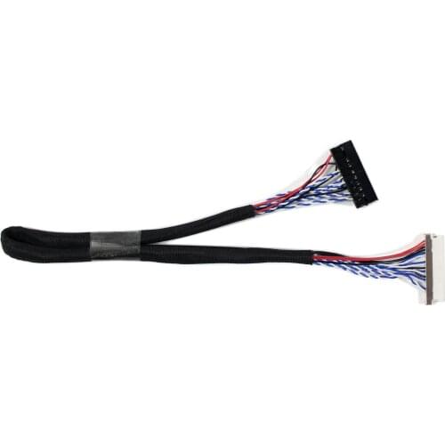 LVDS Cable 20Pin DF19 15inch Cable 1ch 8bit Signal Cable