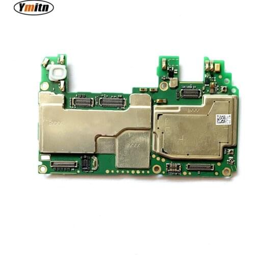 Ymitn Electronic panel mainboard Motherboard unlocked with chips Circuits flex Cable For Huawei Honor 7X BND-AL10