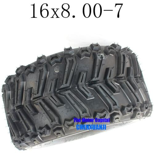 New High Performance Multi-style and Multi-pattern 16x8.00-7 ATV Tire Fit for ATV 50CC,90CC,70CC,110CC,125CC Outer Tubeless Tyre