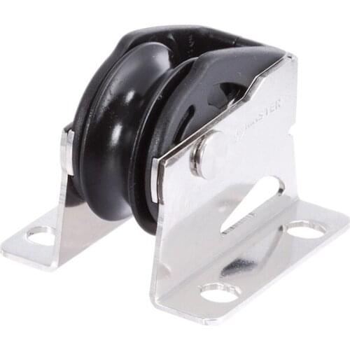 Sailboat Dinghy 29mm 1 1/8 Inch Deluxe Single, Upright lead Block Small Boat Block Master SPB-2915F