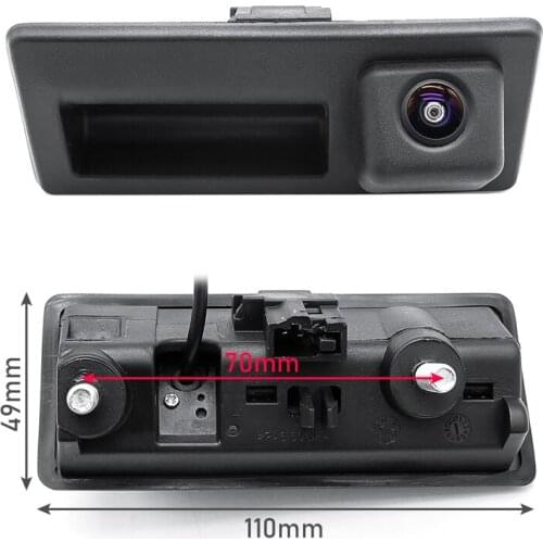 Passat Golf Magotan Tiguan A4 A6 Q3 Q5 Q7 fisheye lens spare lens 170 degree car rear view reversing trunk luggage camera
