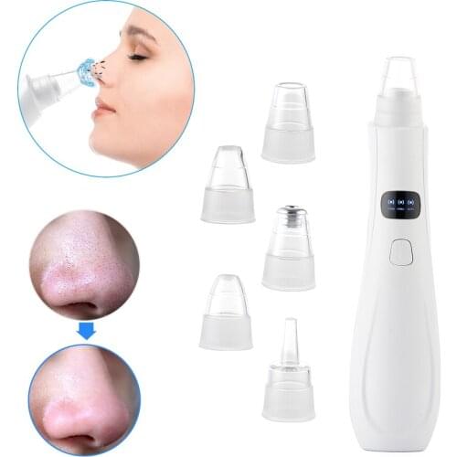 USB Blackhead Removal Facial Pores Deep Cleansing Grease Remover Strong Vacuum Suction Horniness Cleaner Anti Acne Brightening