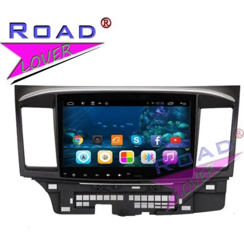 TOPNAVI Quad Core 2G+32GB 10.1Inch Android 6.0 Car PC System Media Center For Mitsubishi Lancer 2006-2012 Stereo GPS Navigation
