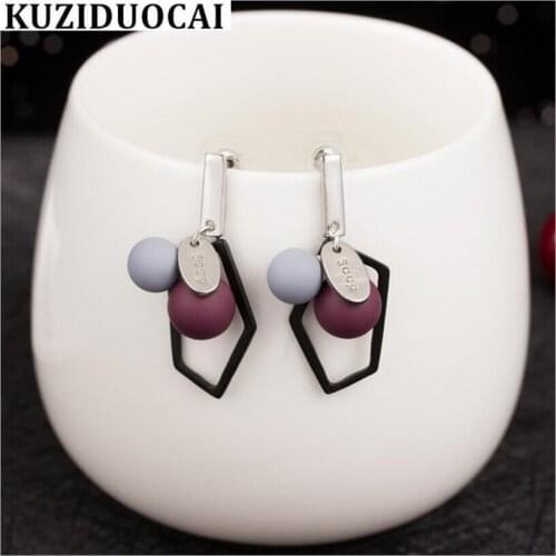 New Hot Fashion Fine Jewelry Multi-element Beaded Pearl Keep Color Stud Earrings For Women Gifts E-853