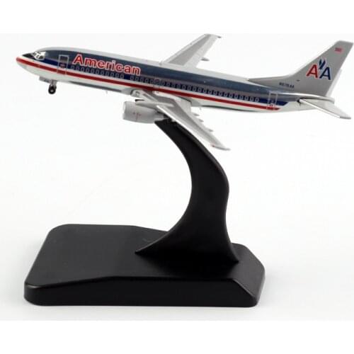 1:400 Scale American Airways B737-300 Airlines Model with Base Alloy Aircraft For Collectible Souvenir Show Gift Toys