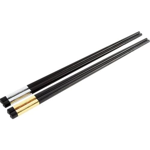 10 Pairs Alloy Chopsticks Chinese Style Anti-Slip