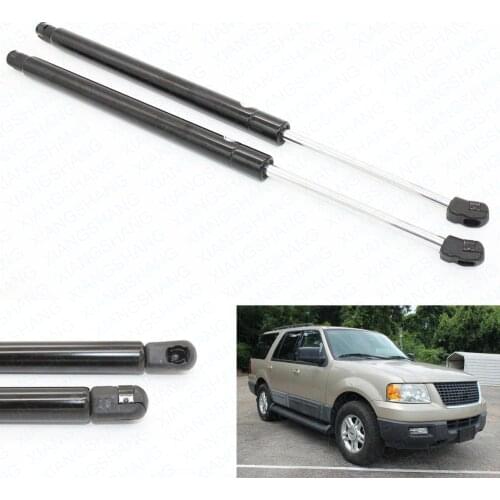 2pcs Auto Hood Lift Supports Car Gas Struts Spring for Ford F-150 1997-2006 F-250 1997-2004 Expedition Sport Utility 13.31 inch