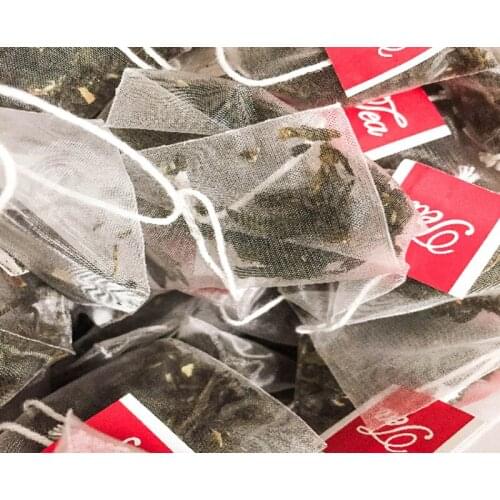 2000pcs/lot Nylon Empty Pyramid Bag Infuser New Tea Strainer TeabagsTriangula tea bag