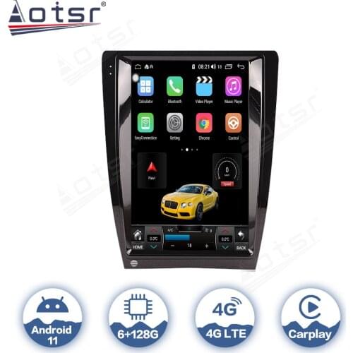 AOTSR Android 9 Car Radio Coche For Audi A3 8P 8PA 2008 - 2012 IPS Multimedia Player Auto Stereo GPS 4G Carplay AutoRadio