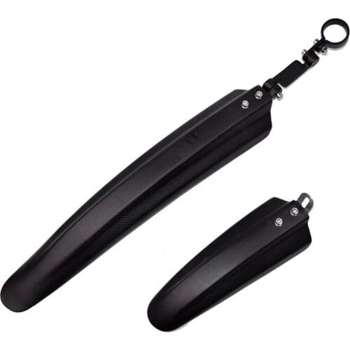 3k full carbon fiber bicycle mudapron splash guard MTB road Quick Release bike Fenders accessories 230/430mm*77mm