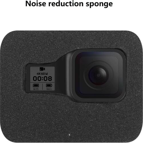 Windslayer for GoPro Hero 8 Black Windshield Wind Foam Cover Wind Noise Reduction Windproof Case for Go Pro 8 Camera Accessories