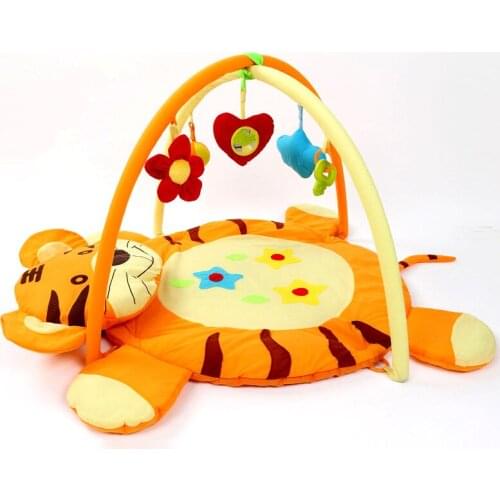 Baby Playpens Game Fence Crawl Guardrail Safe Hurdles Fitness Frame Soft Cotton Mat Blanket Animal Cartoon 0-12 Months Infants