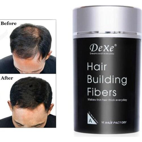 Hair Building Fibers 22g Keratin Plant Fiber Applicator Anti Loss Thickening Hair Growth Powder Easy to Remove Convenient