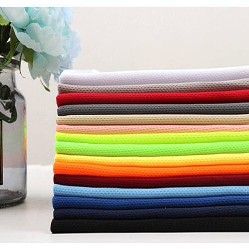 Breathable and Comfortable Soft Knitted Quick-drying Mesh Children Jersey Fabric for Sewing Clothes by Meters