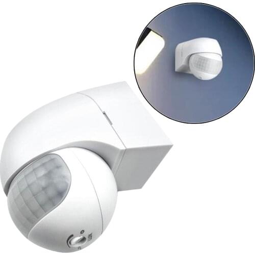 Waterproof Outdoor Infrared PIR Motion Sensor Switch for LED Light 220-240V