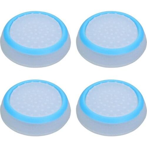 4PCS Thumb Stick Grips Caps For Playstation 4 Ps4 Pro Slim Silicone Analog Thumbstick Grips Cover For Xbox Ps3 Ps4 Accessories