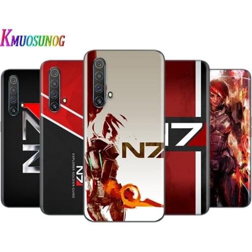 N7 Mass Effect For OPPO A73 2020 Find X2 Lite K5 K3K1 R17 RX17 R15 R9S F17 F15 F11 F9 F7 Transparent Phone Case