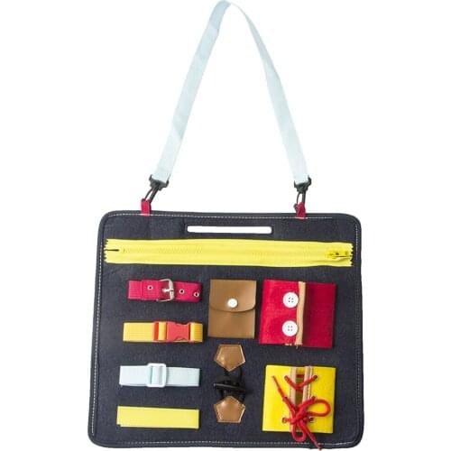 New Baby Learn To Dress Snap Zip Tie Shoe Laces Buckle Learning Toys Education Basic Infant Toddler Life Skills Teaching Toy