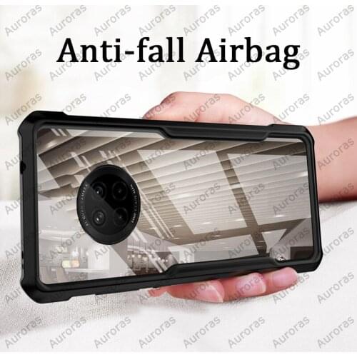 Auroras For Huawei Y9A Case Official Original Shockproof Airbag Clear with Soft Frame Cover For HUAWEI Y9A Case