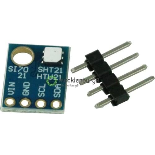 Si7021 GY-21 Module Industrial Humidity Sensor I2C IIC Interface Module For Arduino Low Power CMOS IC Module High Precision