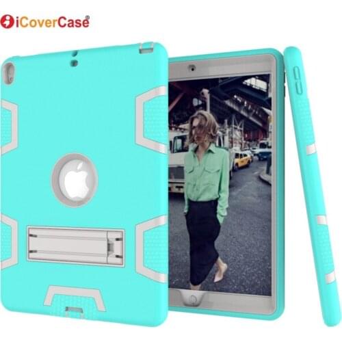 Silicon+PC Full Body Protector Case For Apple iPad Pro 10.5 inch 2017 Case Cover High Resistant Drop resistance Shockproof