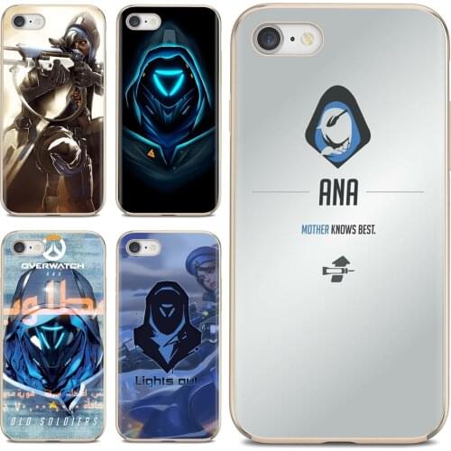 Ana-game-overwatch-OW Phone Covers For Xiaomi poco X3 nfc F2 Pro M3 Mi 5X 6X Max Mix 1 2 2S 3 Mi5 Mi6 Mi3 Mi4