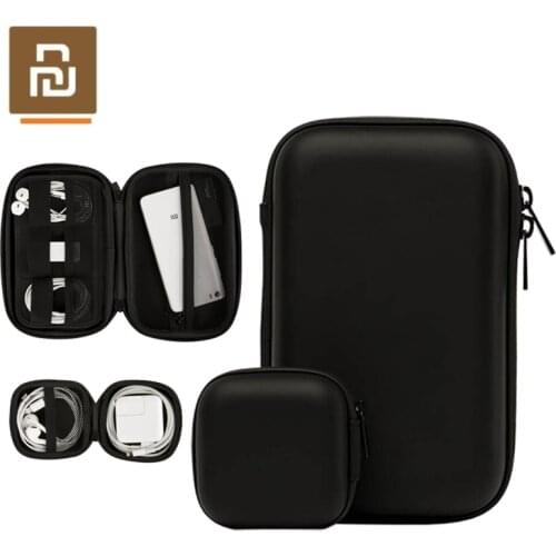 Youpin HX Digital Storage Box Earphone Storage Case Multifunctional for Headphone Accessories Earbuds Memory Card USB Cable