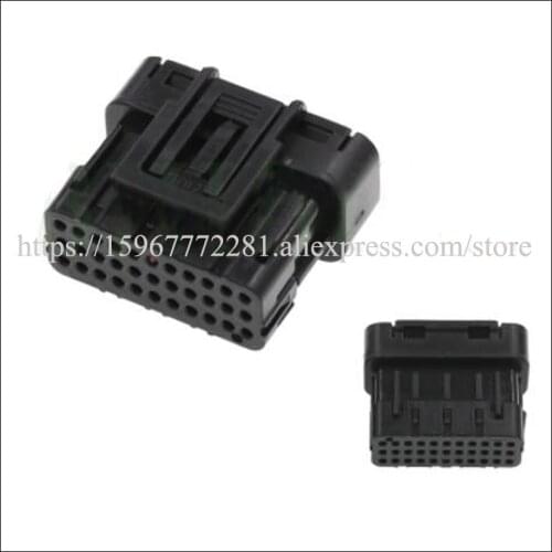 1set 6189-7106 male female Connector cable Terminal connectors jacket auto socket 33 pin Connector automotive plug