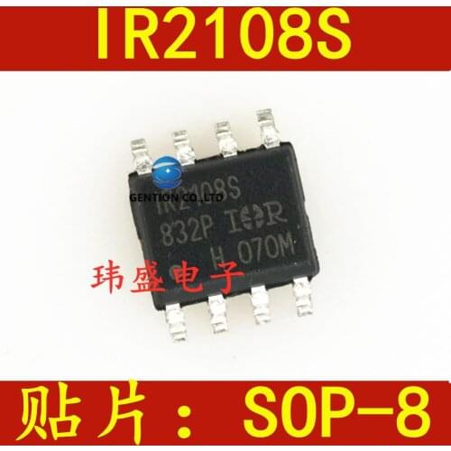 10PCS External switch IR2108S IR2108STRPBF SOP8 drives in stock 100% new and original