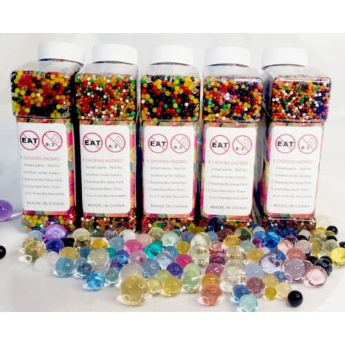270g Dropshipping Pearl Shaped Crystal Soil Water Beads Mud Grow Magic Jelly Balls Kids Children Toy