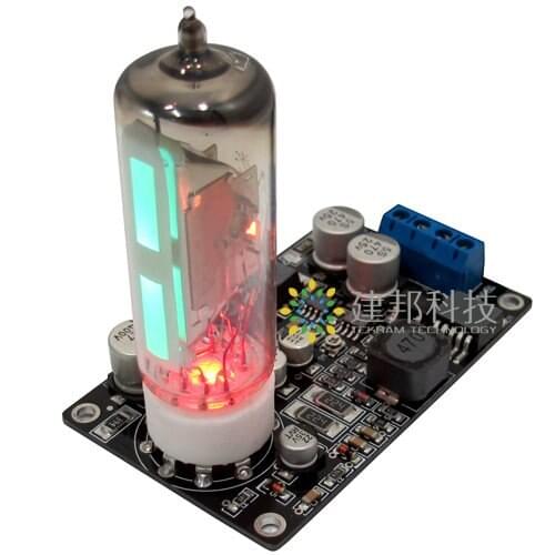 6E2 Tube Cat Eye Drive Plate Bladder Power Amplifier Front DAC Audio LED Level Meter VU Indicating Harmonic Tube