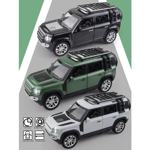 1:24 Alloy Car Gift For Boyfriend XDH Defender Advanced Off Road SUV Collection Model Simulation Exquisite Diecasts Toy Vehicles