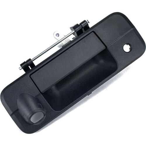 Car Accessories New Outer Rear Tailgate Trunk Handle For Toyota Pickup Tundra 07-13 With Key And Camera Type Black 69090-0c051