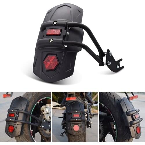 Motorcycle Rear Fender Motorbike Splash Guard mud flap with Bracket Accessories For Ducati 400 620 695 696 796 821 797 900