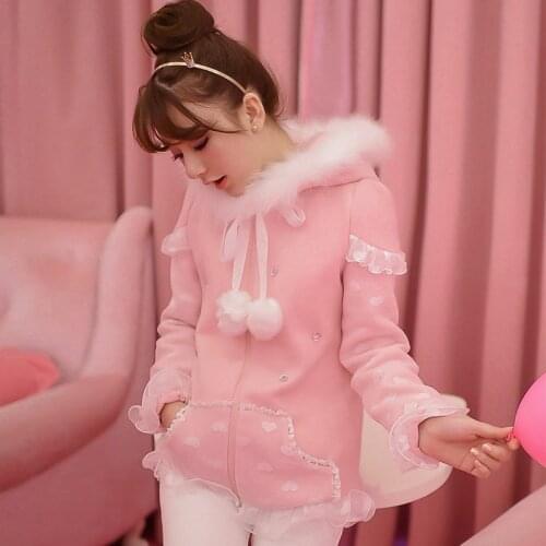 Женские пальто с капюшоном Loliloli Yoyo China At AliExpress