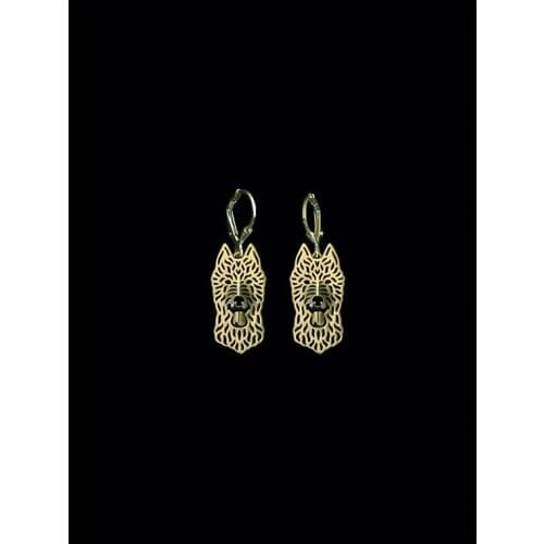 Trendy Belgian Laekenois drop earrings gold silver plated earrings women fashion jewelry