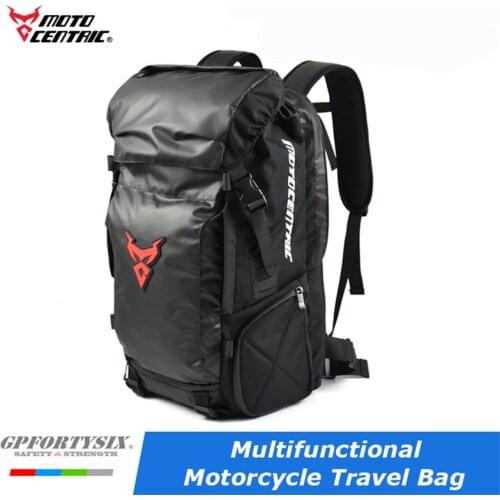 Motorcycle Tail Bag Multifunction Waterproof Motorcycle Rear Seat Bags High Capacity Motorcycle Rider Backpack Moto Helmet bag