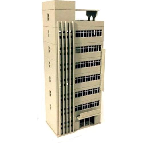 N Scale 1:144 Building Model Building Scene House ABS Model Assembly Without Glue