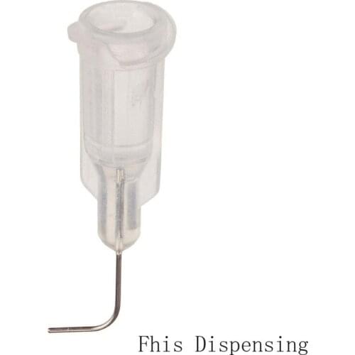 Stainless Steel Distribution Blunt Tip 27G 90 Degrees Elbow Dispensing Needles Pack of 20