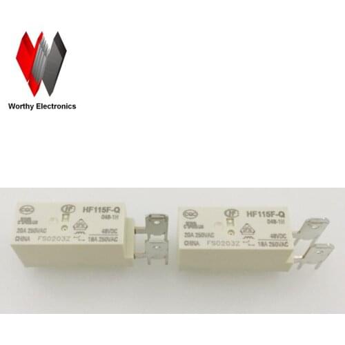Wholesale 10pcs/lot relay HF115F-Q-048-1H