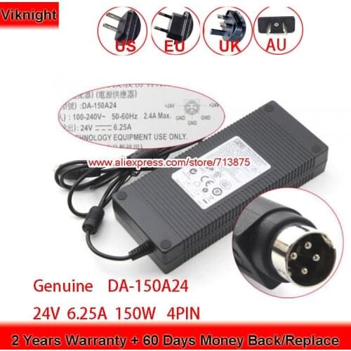 Genuine APD DA-150A24 24V 6.25A 150W AC Adapter for FSP150-ABA Laptop Power Supply