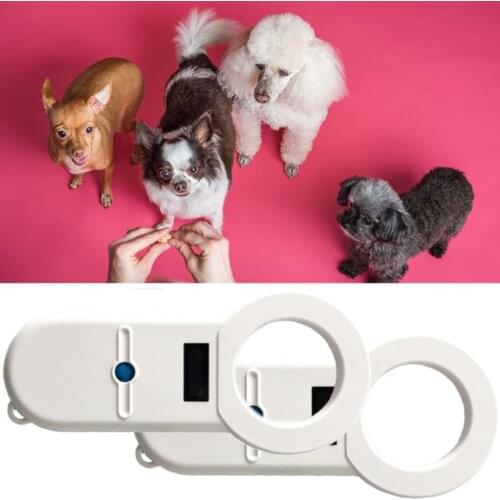 Handheld Protable Pet Chip Reader Scanner Animal Microchip Recognition Reader