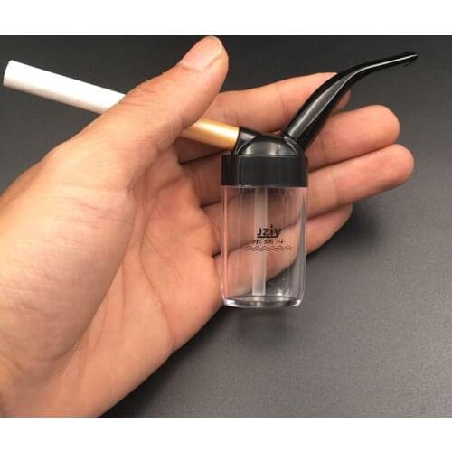 High Quality Pocket Size Mini Pipe Water Filter Cigarette Smoking Pipe Hookah Filter Outdoor Tools