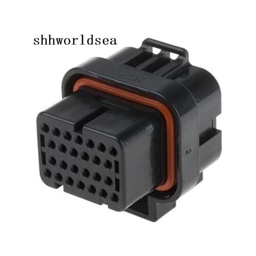 Worldgolden 1sets 5sets 30sets auto computer connector, 26 pin 26way oil gas connector 3-1437290-7