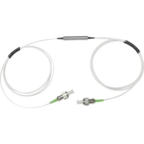 Polarization Maintaining Isolator 1550nm PM Fiber Isolator 1.0m 900um fc/apc both axis working