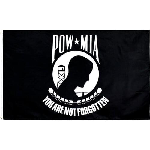 60x90cm/90x150cm Pow Mia Flag 2x3ft/3x5ft Banner