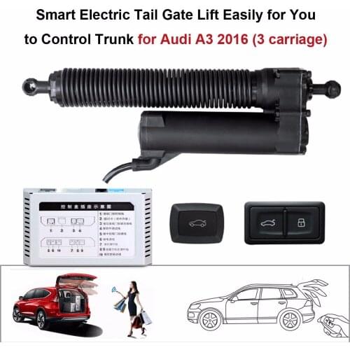 Car Smart Auto Electric Tail Gate Lift for Audi A3 2016 Control Set Height Avoid Pinch With Latch